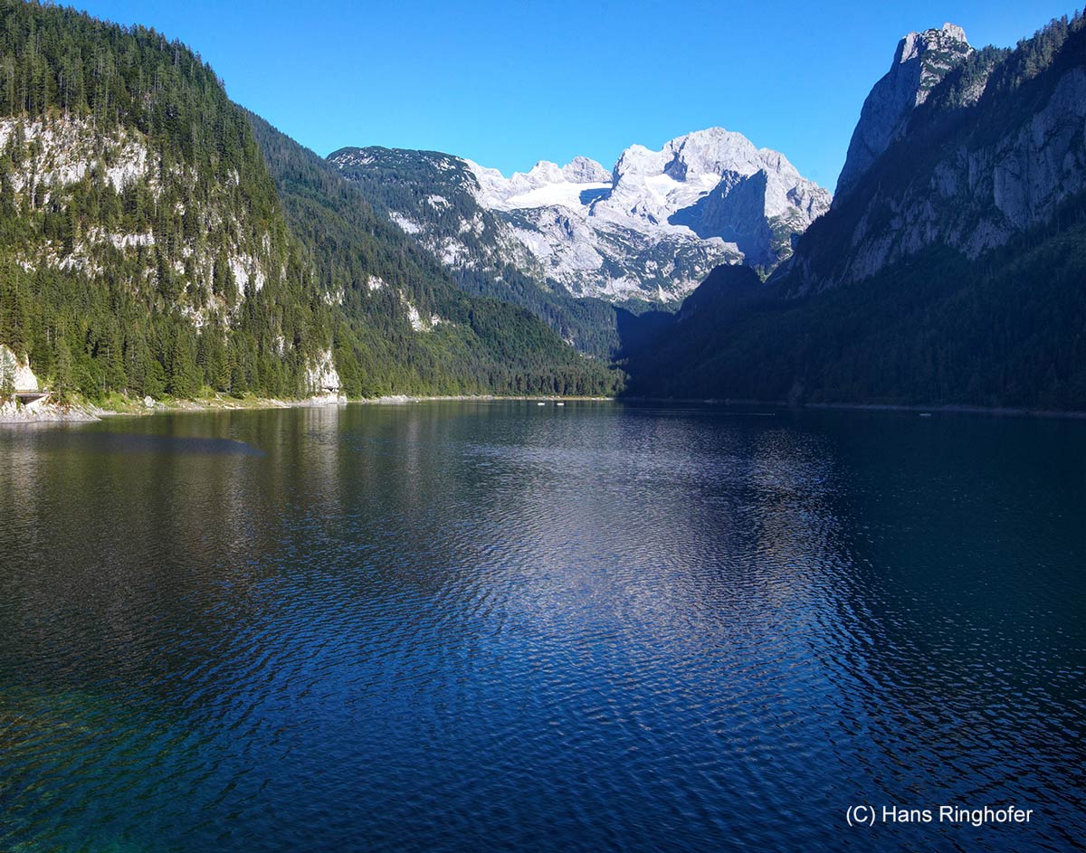 Blick über den Gosausee - Foto: Hans Ringhofer